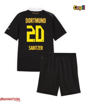 Borussia Dortmund Marcel Sabitzer #20 Echipament de Fotbal Replică 2026-27 Copii Deplasare (+ Șorturi)